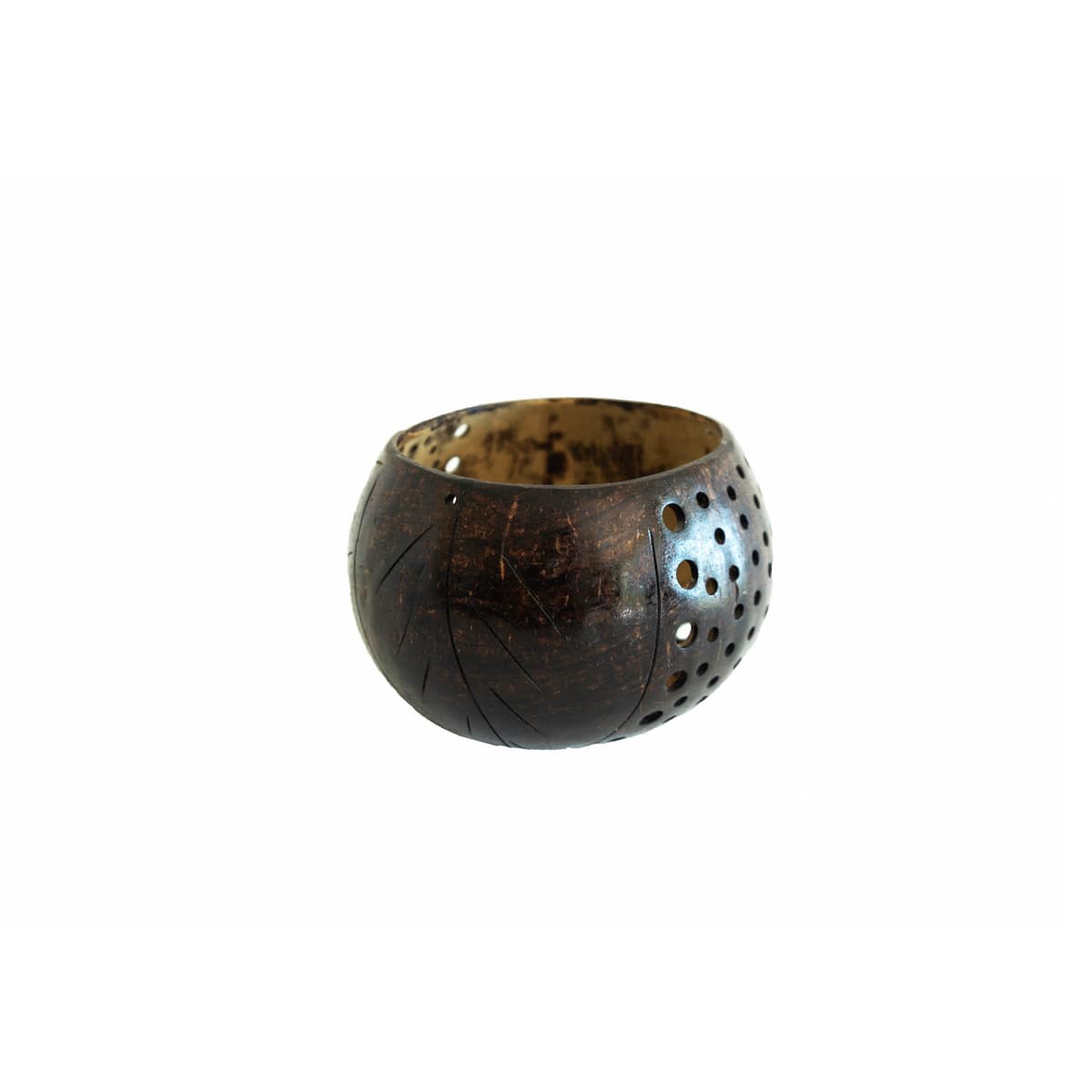  Coconut Shell Candle Holder 