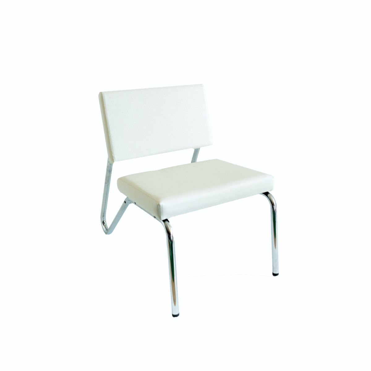  White Cushion Chair 